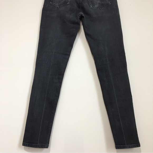 H&M High Waist Black Cotton Blend Skinny Jeans - Picture 5 of 14